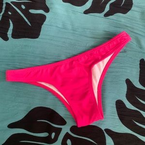 Hot pink bikini bottom